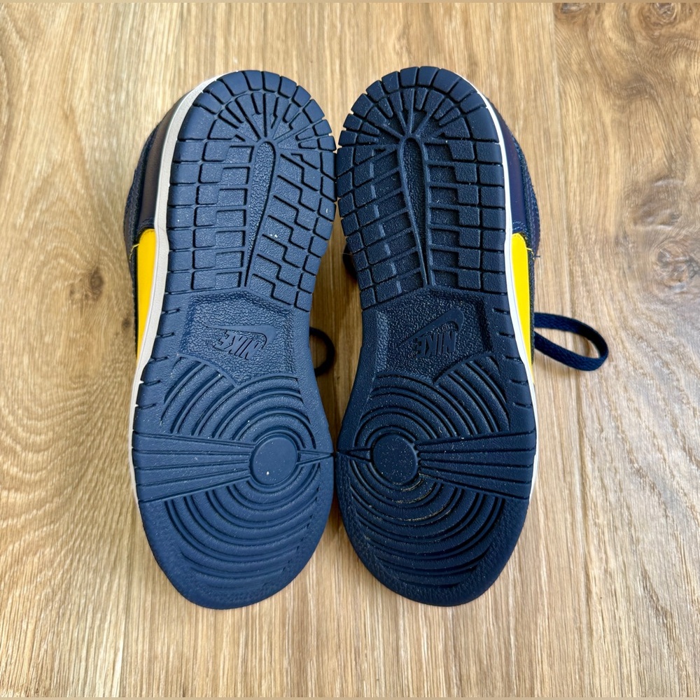 Nike Dunk Low (TDE) "Michigan" Size 13.5C CW1588-700 LNC - Picture 6 of 7